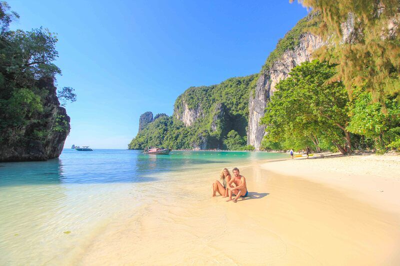 Begin your weather-prepared day with Ao Nang’s tranquil ambiance